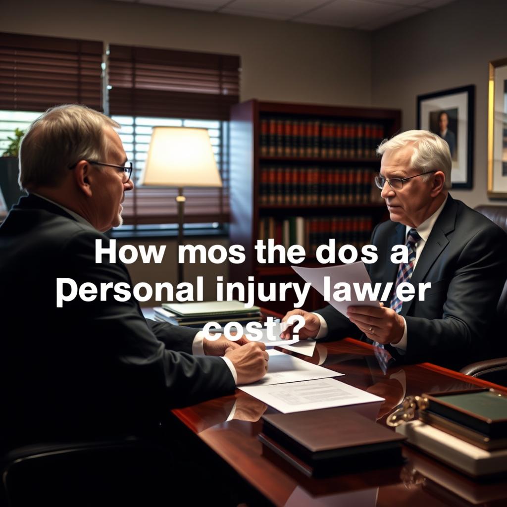 How much does a personal injury lawyer cost in Cecil County