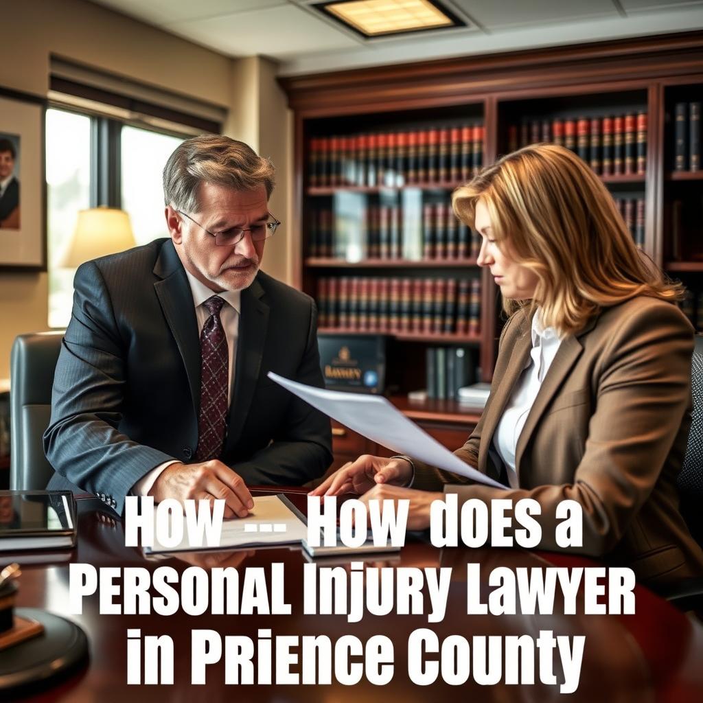 How much does a personal injury lawyer cost in Prince George County