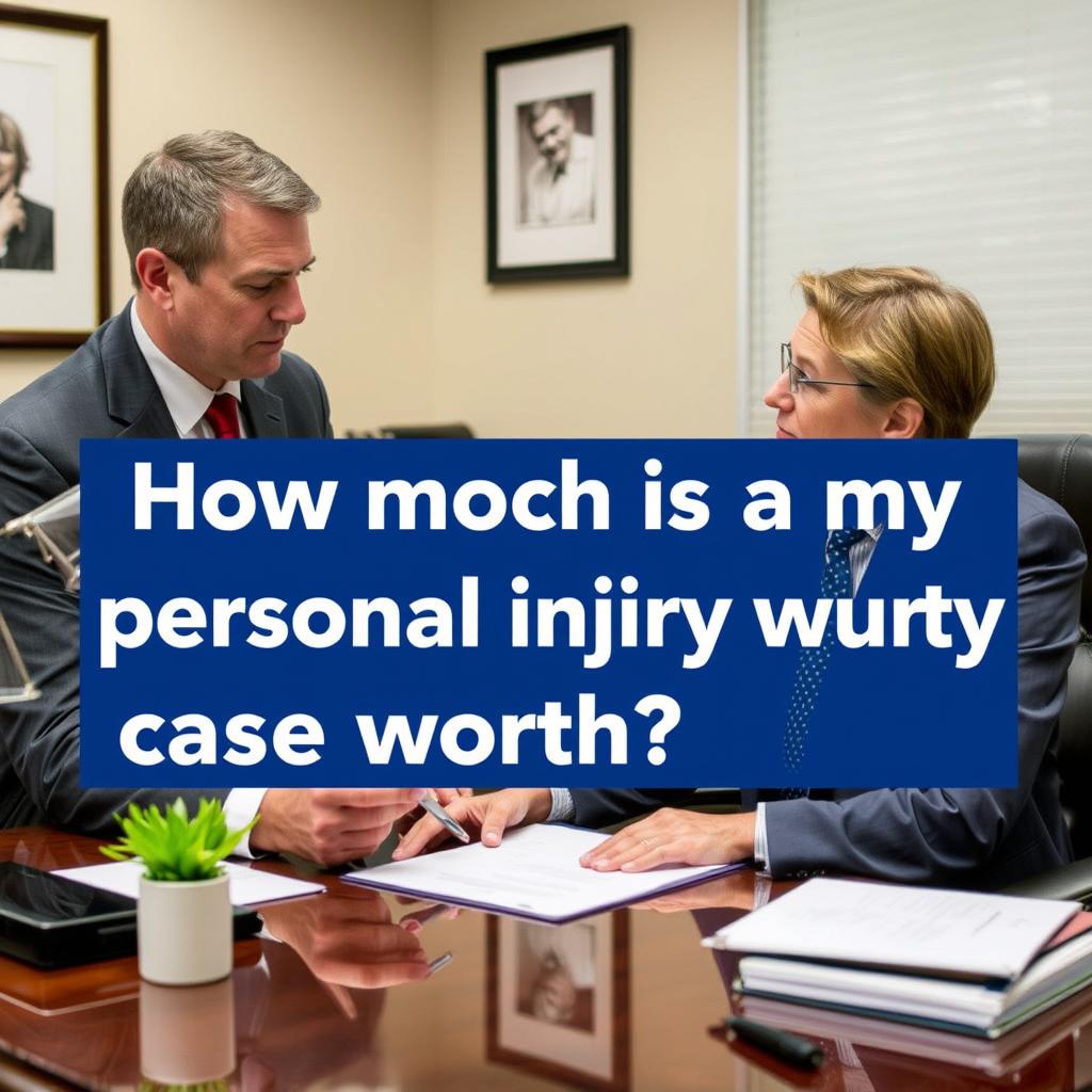 How much is my personal injury case worth in Baltimore County