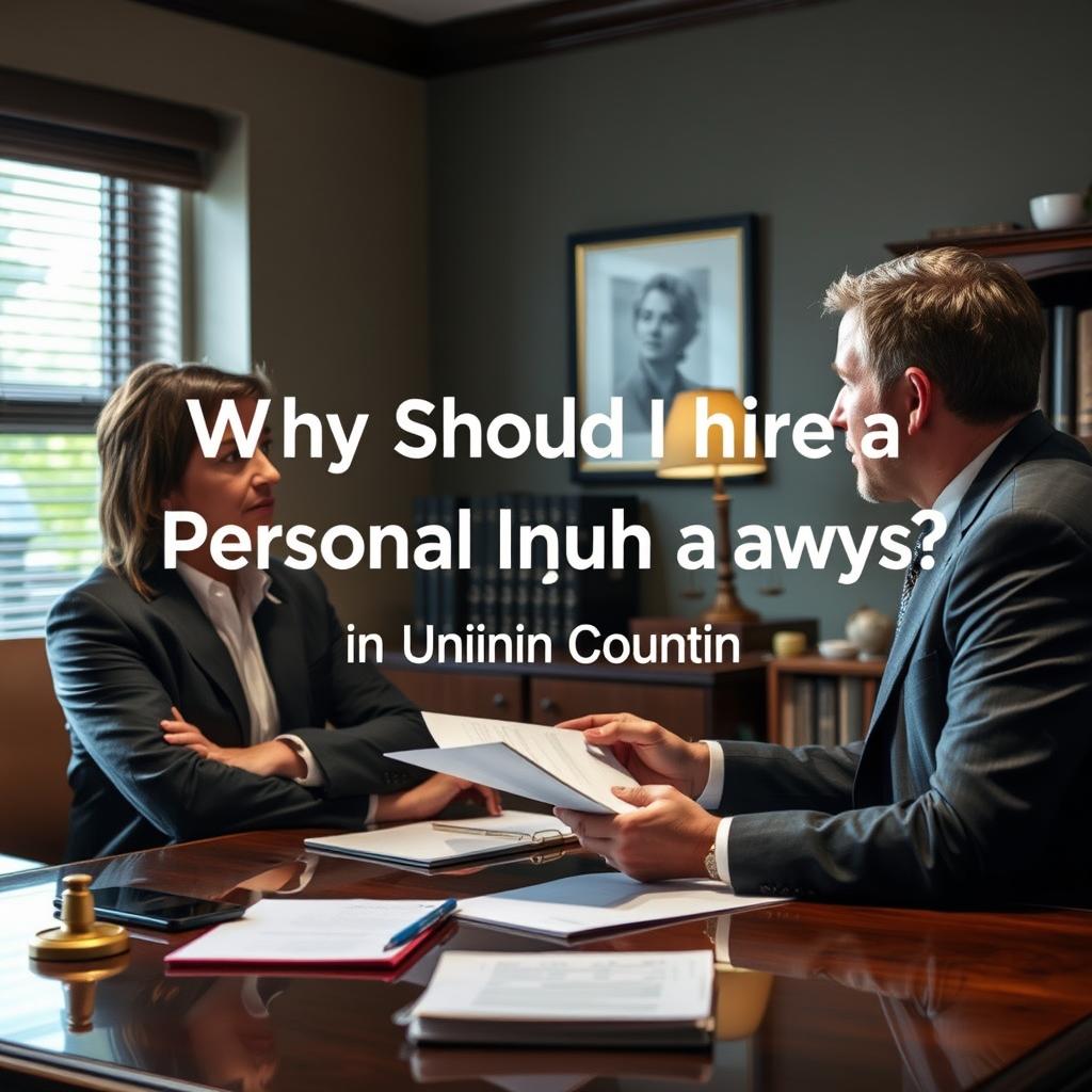When should I hire a personal injury lawyer in Union County