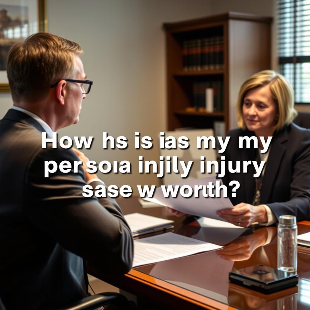How much is my personal injury case worth in Baltimore County