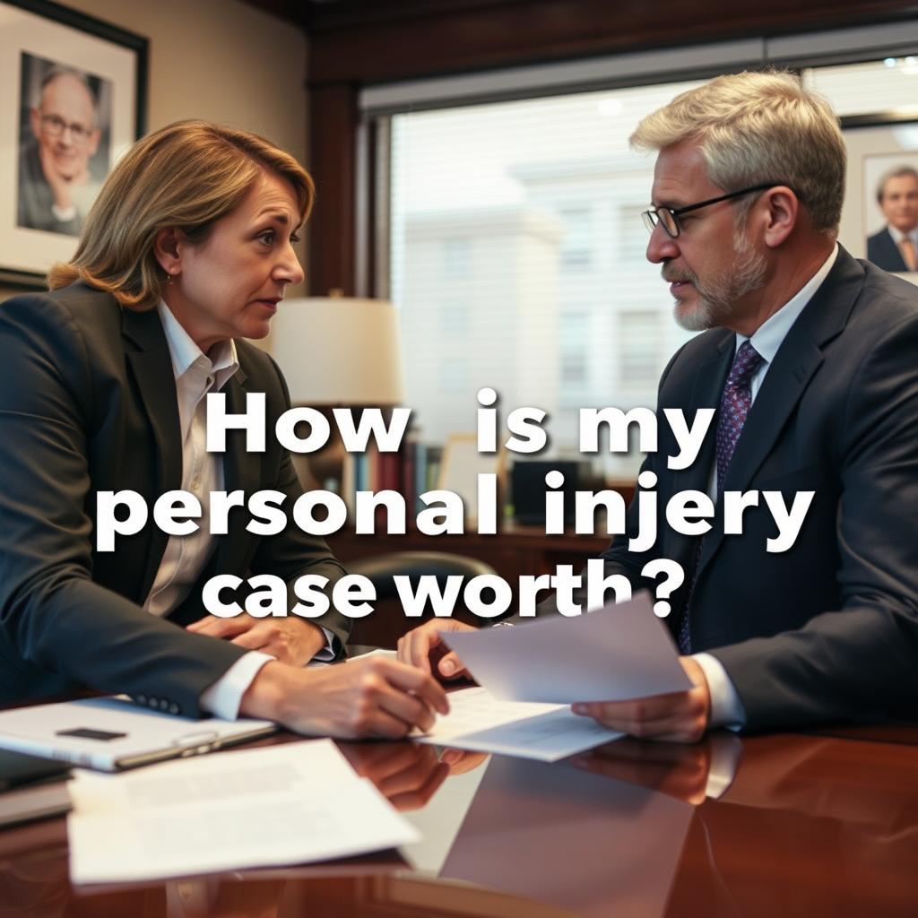 How much is my personal injury case worth in Capitol Hill